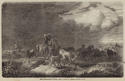 La tormenta que se aproxima de Friedrich Johann Voltz