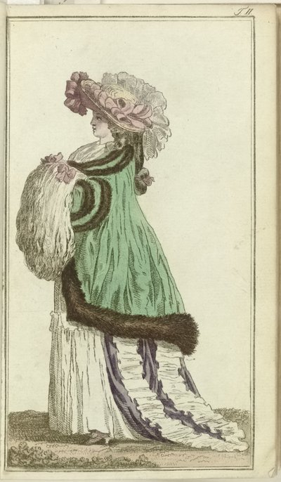 Revista de lujo y moda 1786, volumen I, T. 2 de Friedrich Justin Bertuch