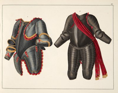 Armadura, lámina de 