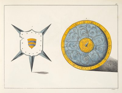 Escudos, lámina de 