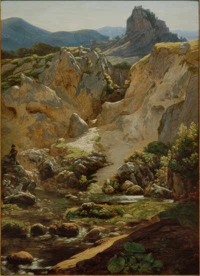 Zona por debajo de Cervaras en la Sierra de Aequera de Friedrich Nerly