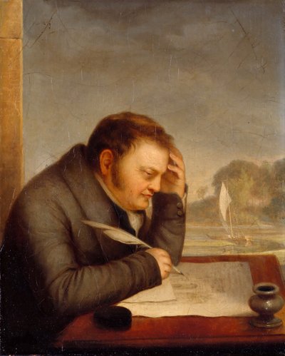 Retrato de Karl Friedrich von Rumohr 1785-1843, 1823-1827 de Friedrich Nerly