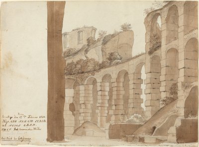 Un rincón del Coliseo de Friedrich Olivier