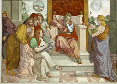 José de Egipto y Potifar, funcionario egipcio de Friedrich Overbeck