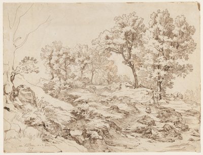 La Serpentara near Olevano de Friedrich Preller