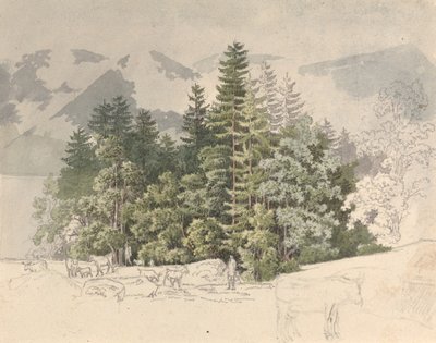 Paisaje Alpino de Friedrich Salathé