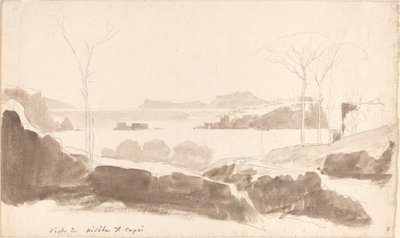 Vista de las Islas de Nisida y Capri de Friedrich Salathé