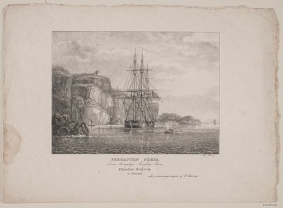La Fragata Freya de Friedrich Thøming