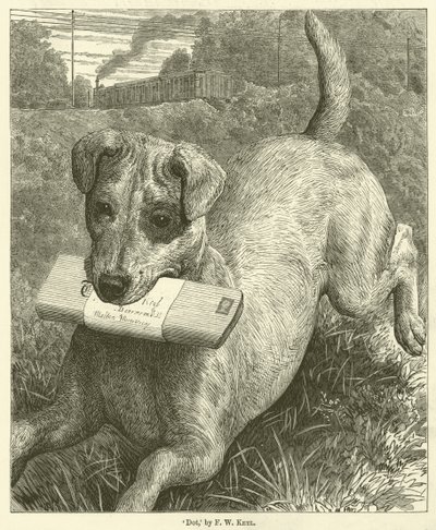 Perro (grabado) de Friedrich Wilhelm Keyl
