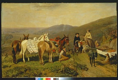 En las colinas de Malvern, 1858 de Friedrich Wilhelm Keyl