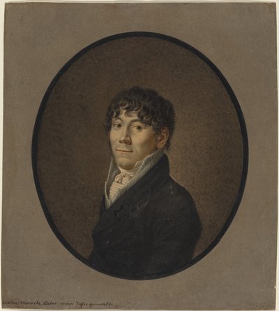 Retrato del Padre del Artista de Friedrich Wilhelm Moritz