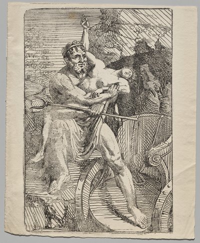 El rapto de Proserpina por Plutón (2ª versión) de Friedrich Wilhelm Reuter