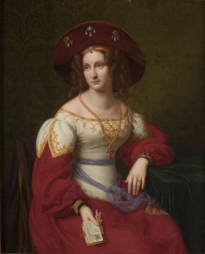 Catharina Johanna Groschke, c. 1828 de Friedrich Wilhelm von Schadow
