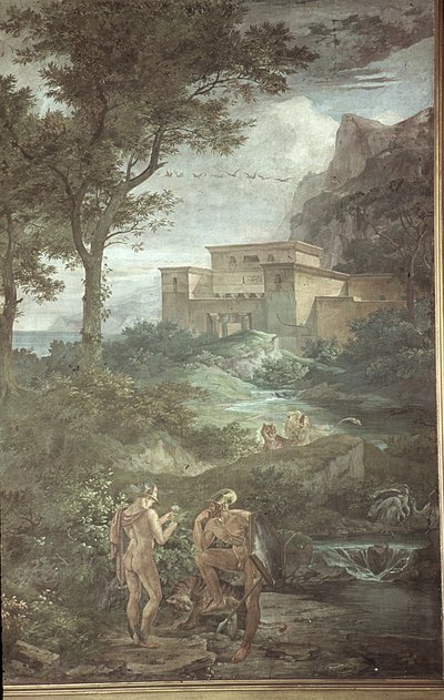 Odiseo en la isla de Circe, Escenas de la Odisea de Friedrich the Elder Preller