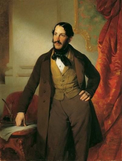 El industrial Maximiliano Todesco de Friedrich von Amerling