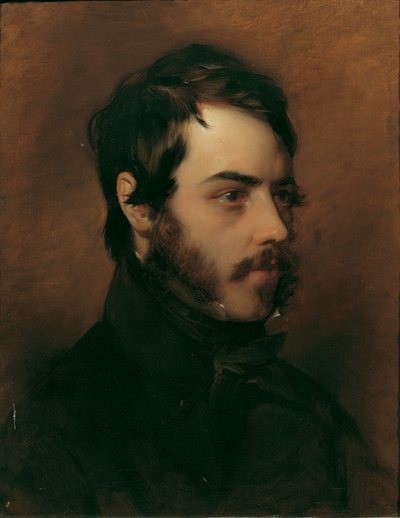 El pintor Karl von Pausinger de Friedrich von Amerling