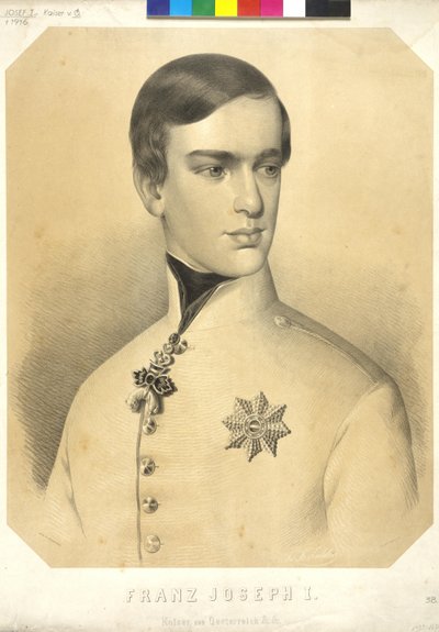 Emperador de Austria Francisco José I de Friedrich von Amerling