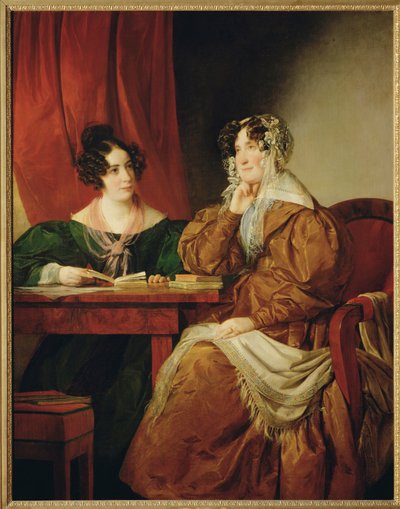 Henriette Baronin Pereira-Arnstein (pintura sobre lienzo) de Friedrich von Amerling