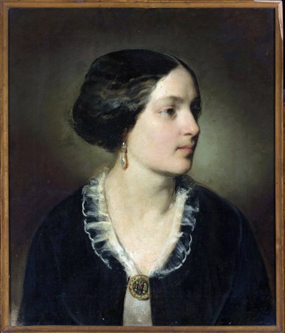 Retrato de la Condesa Katarzyna Potocka (1825-1907), nacida Branicka de Friedrich von Amerling
