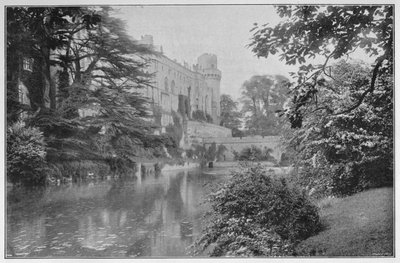 Castillo de Warwick, c. 1896 de Frith and Co