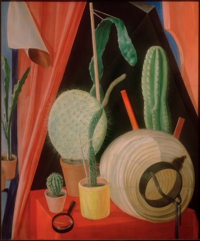 Naturaleza muerta con cactus de Fritz Burmann