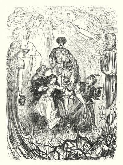 Caballería (grabado) de Fritz Eltze