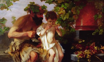 Su primer sorbo de vino de Fritz Freund