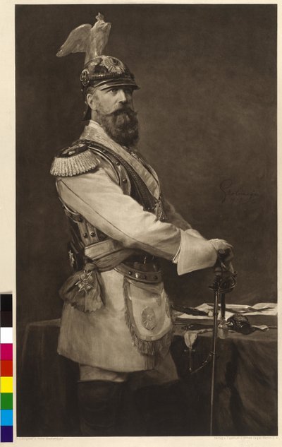Emperador alemán y rey de Prusia Federico III de Fritz Grotemeyer