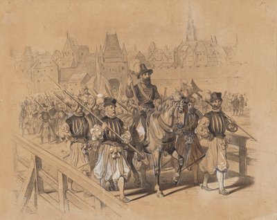 Bienvenida de un príncipe por el alcalde y el regimiento de ciudadanos de Viena de Fritz L