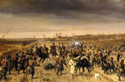 La batalla de Oberselk el 3 de febrero de 1864 de Fritz L