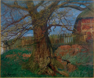El roble de Fritz Mackensen