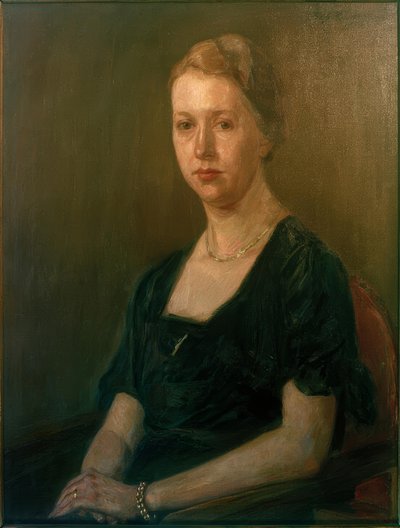 Retrato de Hertha Römer de Fritz Mackensen
