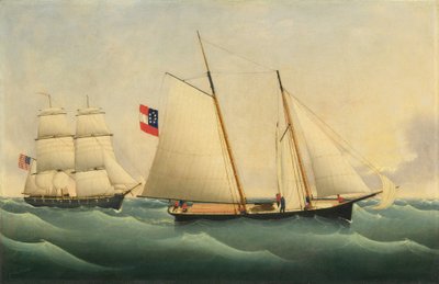 Captura del "Savannah" por el "U.S.S. Perry" de Fritz Müller