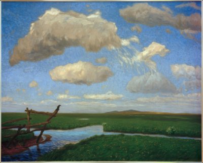 En los prados II de Fritz Overbeck