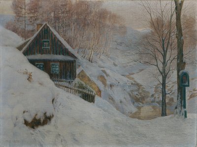 El Seebachtal cerca de Franzensbad de Fritz Pontini