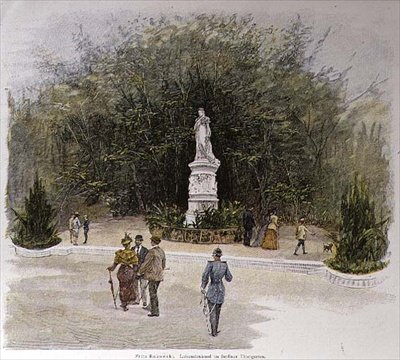 El Memorial de Luisen en el Thiergarten de Berlín de Fritz Rakowski