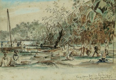 Santo Domingo, San Tomás, 1850 de Fritz Siegfried Georg Melbye