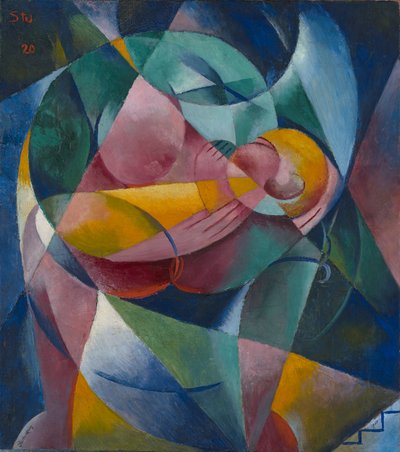 Madre e hijo de Fritz Stuckenberg