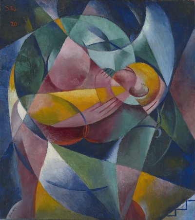 Madre e hijo, 1920 de Fritz Stuckenberg