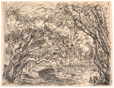 Un lago en el bosque de Fritz Syberg