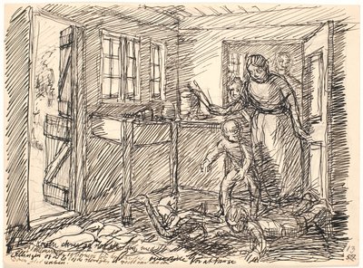 La mujer gritó... de Fritz Syberg