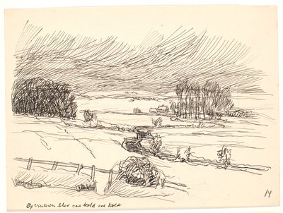 Y el invierno se volvió tan frío, tan frío de Fritz Syberg