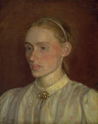 Retrato de Anna Syberg de Fritz Syberg