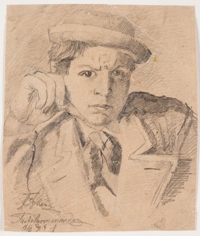 Autorretrato de Fritz Syberg