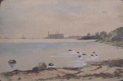 La playa, Kronberg Helsinger de Fritz Syberg