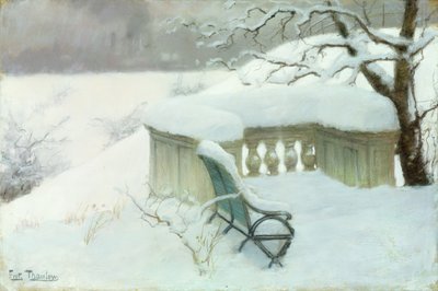 Elbpark, en Hamburgo de Frits Thaulow