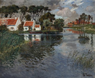 Ráfaga de viento de Fritz Thaulow