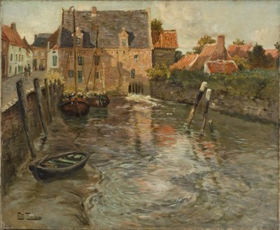 Agua baja de Frits Thaulow