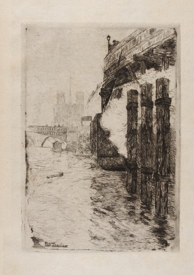 Puente del muelle de Fritz Thaulow