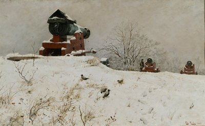 Cañón rojo de Fritz Thaulow